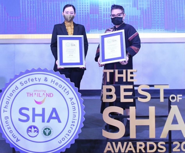 ดีใจ​ด้วย! โอเอซิสสปา คว้า 2 รางวัล “The Best of SHA Awards 2021” สุดยอดสถานประกอบการมาตรฐาน SHA