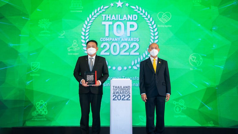 เฮอร์บาไลฟ์ นิวทริชั่น คว้ารางวัล THAILAND TOP COMPANY AWARDS 2022 ประเภท MOST POTENTIAL AWARD