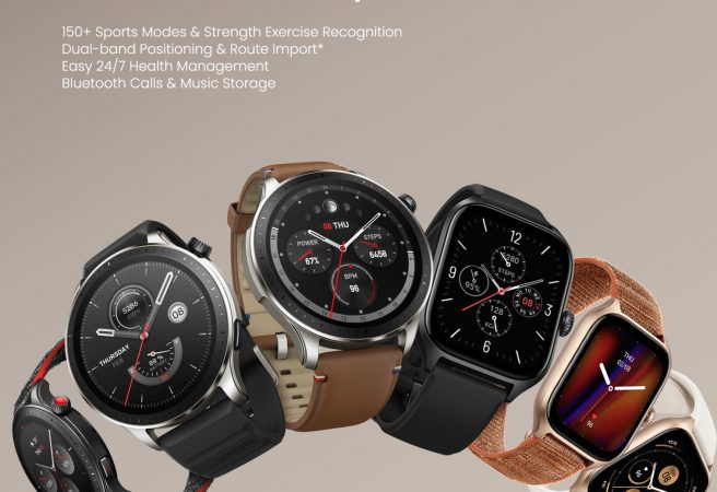 AMAZFIT เปิดตัวสมาร์ทวอทช์ GTR 4 และ GTS รุ่นใหม่ล่าสุด