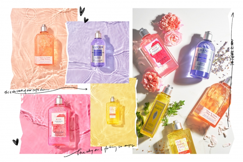 L’Occitane​ ​ชวนมาลองสัมผัส​เจลอาบน้ำ 5 กลิ่น 5 อารมณ์ ที่รังสรรค์จากดอกไม้หายากทั่วทุกมุมโลก