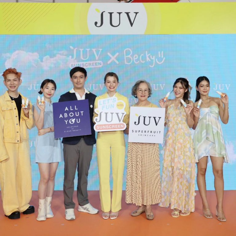 JUV (จุ๊ฟ) ผลิตภัณฑ์สำหรับคนรักผิว จัดงานใหญ่สุดปัง “Let’s fun with JUV Sunscreen”