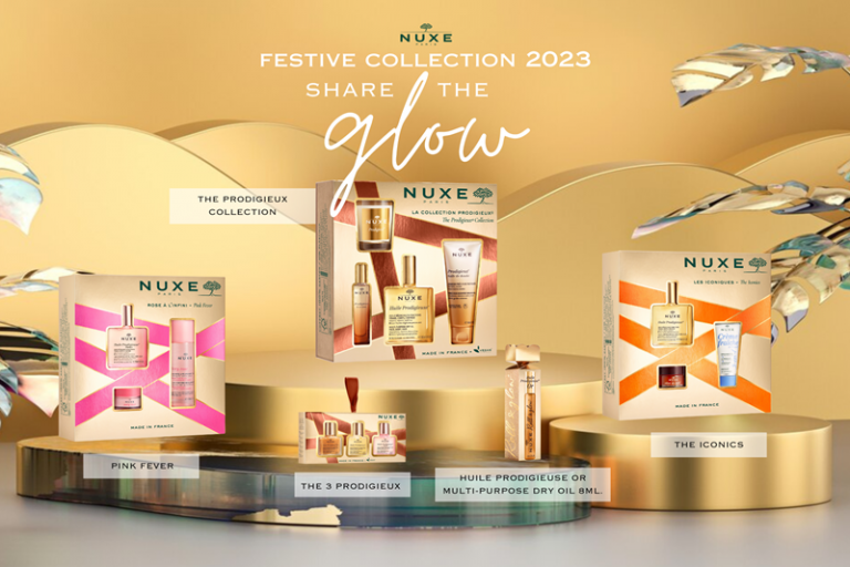 ต้อนรับเทศกาลแห่งความสุขแห่งปีกับ NUXE FESTIVE COLLECTION 2023 กับคอนเซปต์ SHARE THE GLOW ส่งต่อผิวโกลว์ เปล่งประกายให้กับคนที่คุณรัก