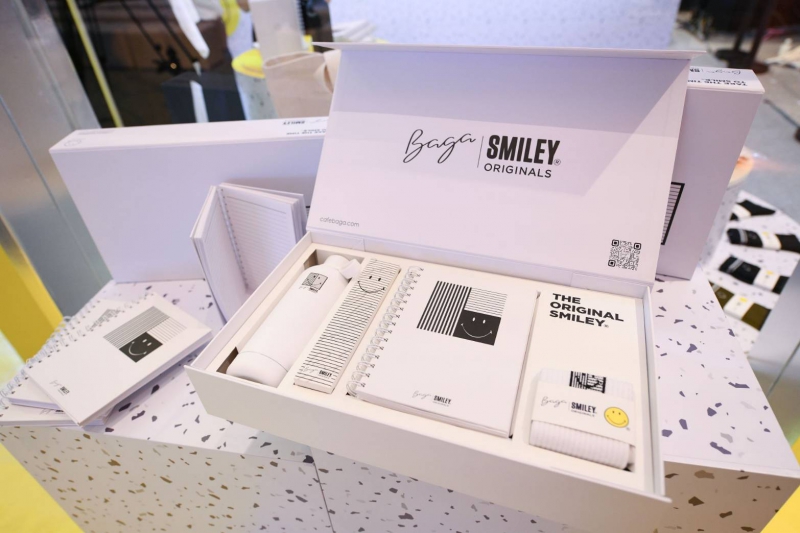 BAGA x SMILEY® คว้าตัว ฟอส-บุ๊ค ร่วมงาน Exclusive Launching Event  ครั้งแรกของการคอลแลปส์ระดับโลก ภายใต้คอนเซ็ปต์ TAKE THE TIME TO SMILE®