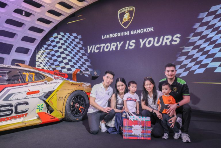 เรนาสโซ มอเตอร์  ชวนเยาวชนเปิดโลกแห่งจินตนาการl ในงาน LAMBORGHINI BANGKOK FAMIGLIA DAY 2024