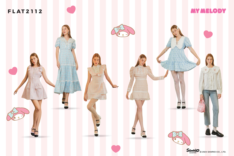 FLAT2112 อวดโฉมคอลเลกชัน “FLAT2112 and My Melody” ดีไซน์ลิมิเต็ด อิดิชั่นสุดคิวท์