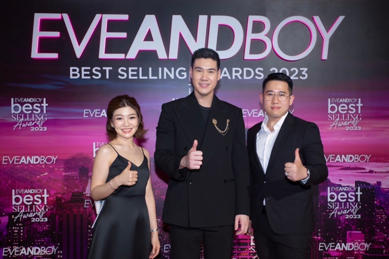 การันตีความปัง เมลินดา (MEILINDA) รับรางวัลยอดขายอันดับ 1 EVEANDBOY BEST SELLING AWARDS 2023