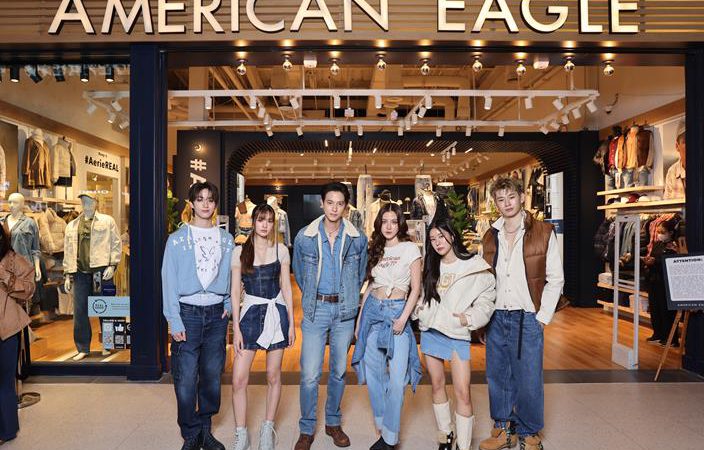 American Eagle (Thailand) เฉลิมฉลองคอนเซ็ปต์ สโตร์ รูปแบบใหม่ บนชั้น 3 โซน Eden ศูนย์การค้าเซ็นทรัลเวิลด์