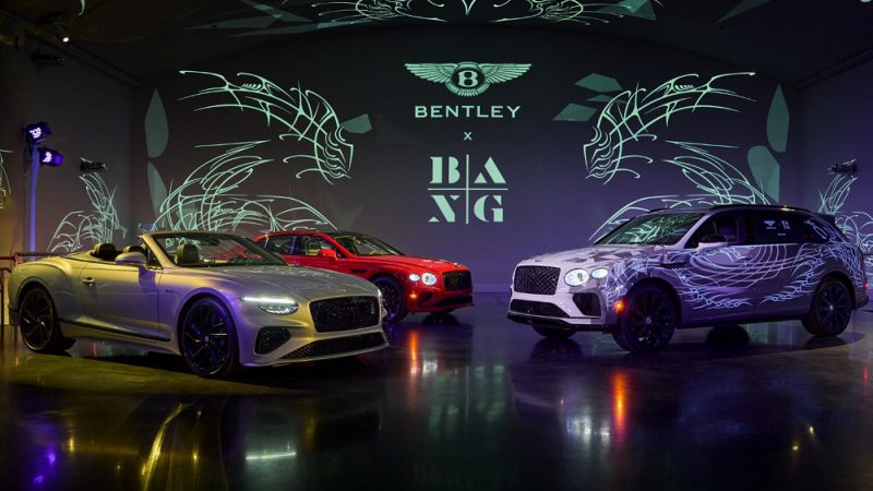 Bentley Americas จับมือ Bang Bang ศิลปินช่างสักชื่อดังระดับโลก รังสรรค์ผลงานสุดอาร์ตผ่าน Bentayga EWB