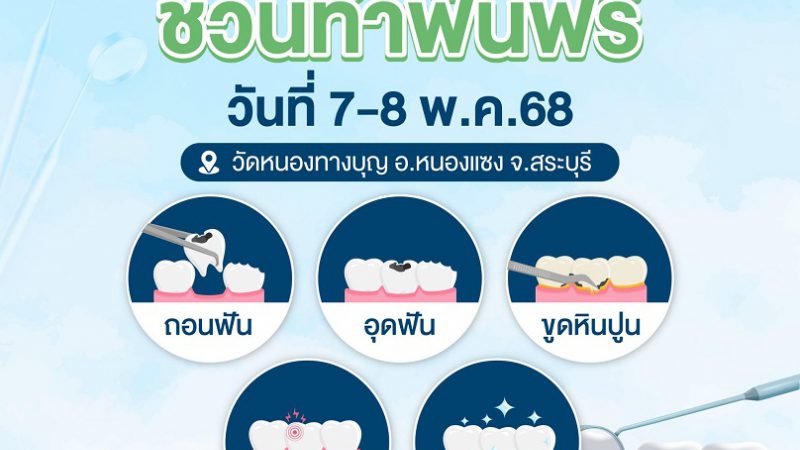 GULF Sparks Smiles ปี 5 เตรียมพร้อมส่งต่อรอยยิ้ม มุ่งหน้าสู่สระบุรี มอบความสุขให้ชุมชน ณ วัดหนองทางบุญ วันที่ 7-8 พ.ค.นี้