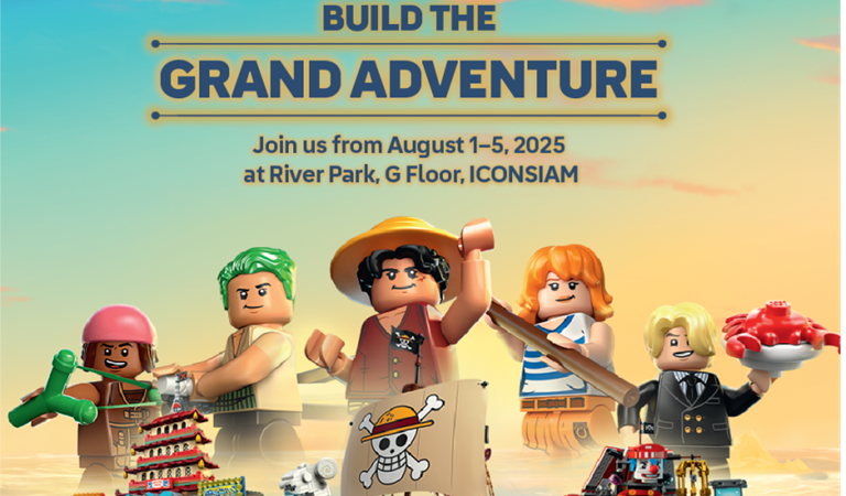 ไอคอนสยาม จับมือ The LEGO Group ปลุกตำนานโจรสลัดหมวกฟาง เปิดตัวเชต LEGO ในงาน “Build the Grand Adventure with LEGO® ONE PIECE”