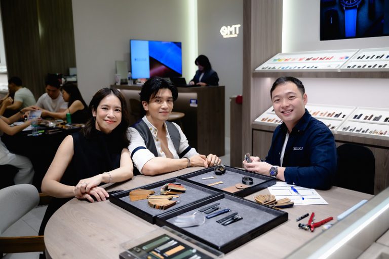 GMT Watch Maison ร่วมกับแบรนด์สายนาฬิกาชั้นนำจากประเทศสิงคโปร์อย่างแบรนด์ Delugs (ดีลักซ์) จัดงาน Delugs x GMT Watch Maison: Exclusive Strap Customization