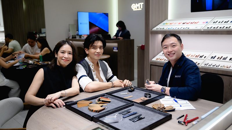 GMT Watch Maison ร่วมกับแบรนด์สายนาฬิกาชั้นนำจากประเทศสิงคโปร์อย่างแบรนด์ Delugs (ดีลักซ์) จัดงาน Delugs x GMT Watch Maison: Exclusive Strap Customization