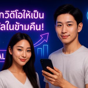 พลิกวิดีโอให้เป็นไวรัลข้ามคืน! กลยุทธ์เพิ่มยอดวิว TikTok, Facebook, YouTube, IG