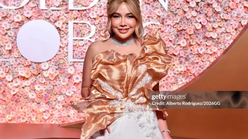 ส้มโอ-ธัญรัศม์ ร่วมเฉิดฉายเดินพรมแดงในงาน Golden Globe Awards ครั้งที่ 83 ณ นครลอสแอนเจลิส