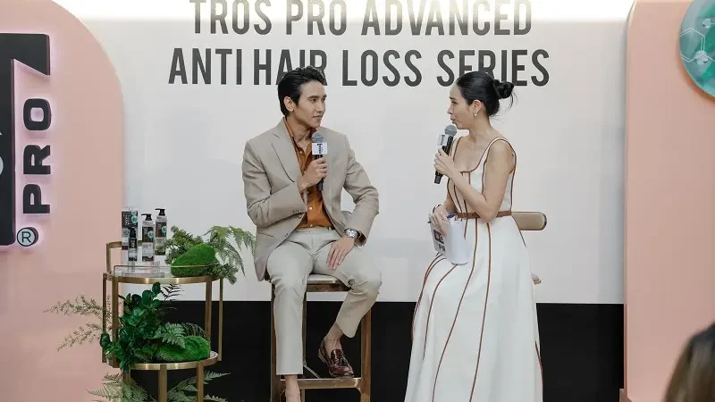 ทรอส เปิดตัวนวัตกรรมกู้ผมร่วง “TROS PRO Advanced Anti-Hair Loss Series” ชวนนักแสดงหนุ่มมากความสามารถ “ก๊อต จิรายุ” ร่วมเจาะลึกปัญหาเส้นผม พร้อมผู้เชี่ยวชาญ เผยเคล็ดลับวิทยาการล่าสุดจาก “สารสกัดเหงือกปลาหมอ” การันตีด้วยรางวัลระดับสากล