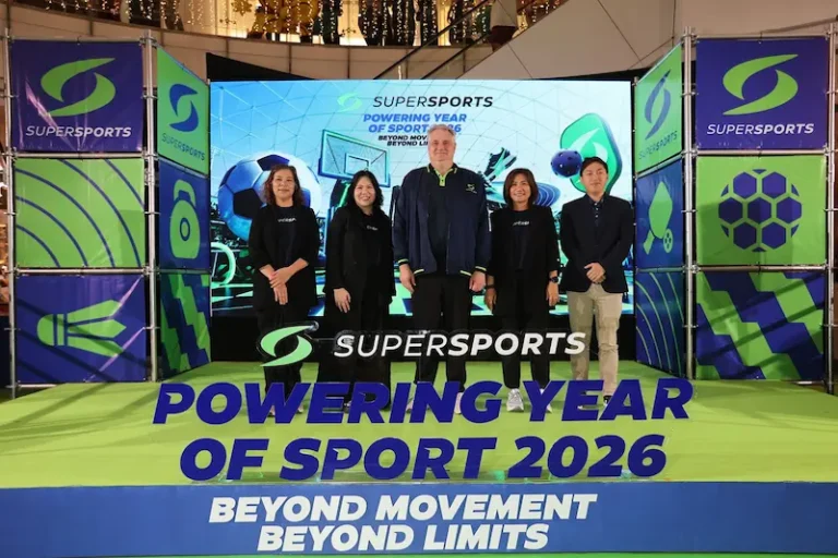 ซูเปอร์สปอร์ต เดินเกมรุก ‘Move to a New Height’ ดึง ATLAS เสิร์ฟเอเนอร์จี้ ในงาน “Supersports Powering Year Of Sport 2026 – Beyond Movement Beyond Limits”