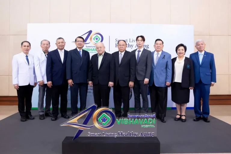 ครบรอบ 40 ปี โรงพยาบาลวิภาวดี เสริมแกร่ง Prevent Treat Heal ครอบคลุมทุกมิติ