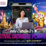 ททท. เดินหน้า “Festival Database Platform” ยกระดับข้อมูลเทศกาลไทย พร้อม “สุขใจ Chatbot” ผู้ช่วยแนะนำการท่องเที่ยวอัจฉริยะ เสริมประสบการณ์ใหม่บนเว็บไซต์ Thailand Festival