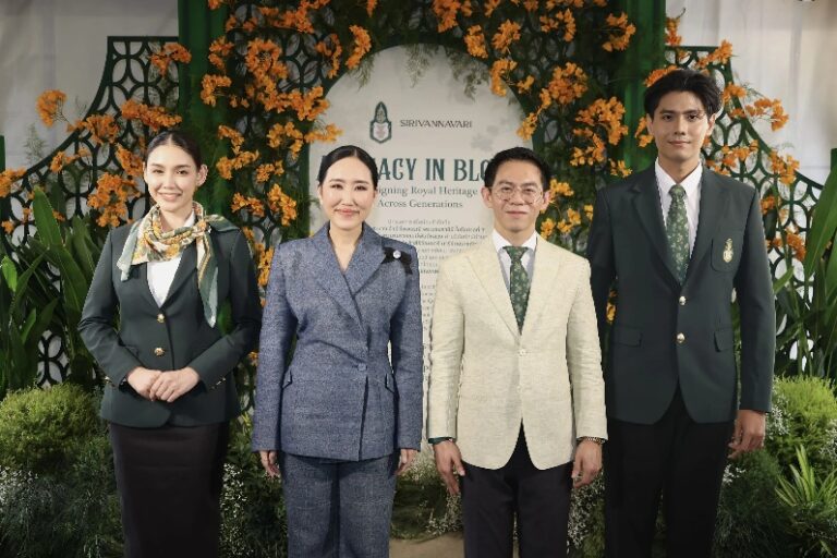 เผยโฉมความสง่างามเหนือกาลเวลา! ผ้าพันคอและเนคไทรุ่นพิเศษจาก SIRIVANNAVARI เพื่อสถาบันพระปกเกล้า