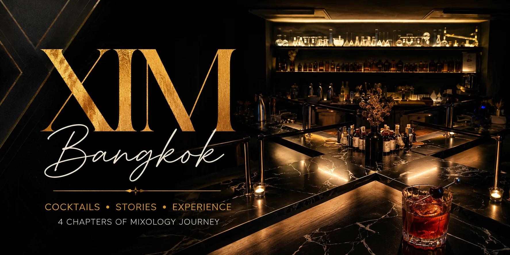 XIM Bangkok ชวนเปิดโลก Mixology เมื่อทุกค็อกเทลคือศิลปะแห่งการเล่าเรื่อง ผ่าน 4 Chapters