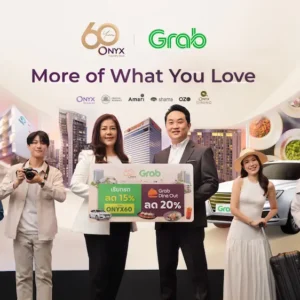 ONYX Hospitality Group ฉลอง 60 ปี เดินหน้าสร้างประสบการณ์การเดินทางที่มีความหมาย ภายใต้แนวคิด “More of What You Love” ร่วมกับ Grab เพื่อเติมเต็มทุกช่วงเวลาของนักเดินทางยุคใหม่