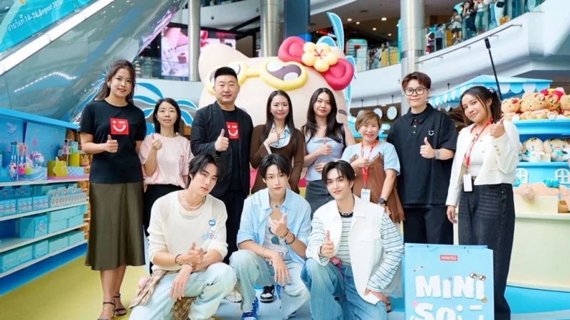 MINISO เปิดตัวหมุดหมายในไทยสำหรับป๊อปอัพทัวร์ Sanrio สุดเอ็กซ์คลูซีฟเฉพาะภูมิภาคเอเชียตะวันออกเฉียงใต้