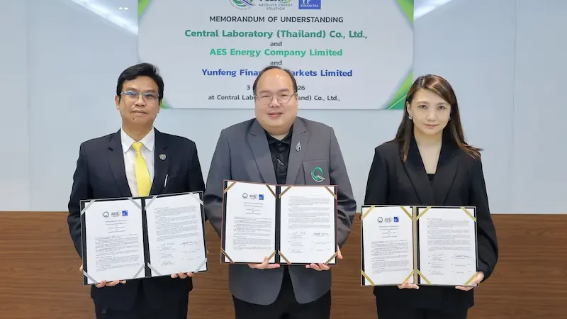 CLT携手AES Energy与云锋金融集团 推进一体化清洁能源合作，助力泰国企业迈向低碳经济