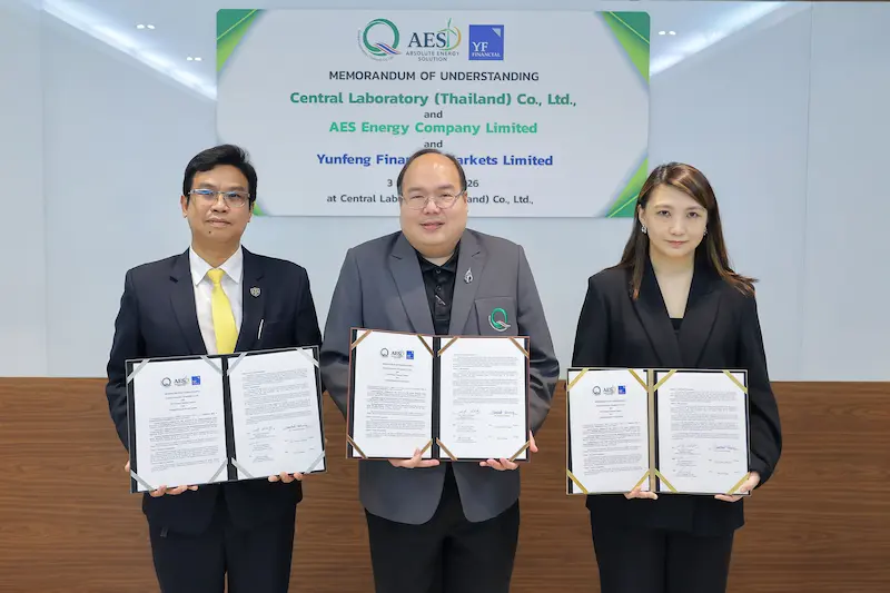 CLT携手AES Energy与云锋金融集团 推进一体化清洁能源合作，助力泰国企业迈向低碳经济