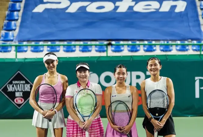เทนนิสฟีเวอร์! คนดัง-ครีเอเตอร์ร่วมประชันฝีมือใน “COURT CLASH” เติมสีสันวงการเทนนิสไทย พร้อมสร้างคอมมูนิตี้คนรักกีฬาเทนนิส
