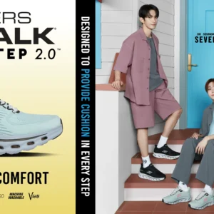 สบายมีสไตล์กว่าเดิม! SKECHERS GOWALK GLIDE-STEP 2.0™ นิยามใหม่ของรองเท้าเดินยุคใหม่