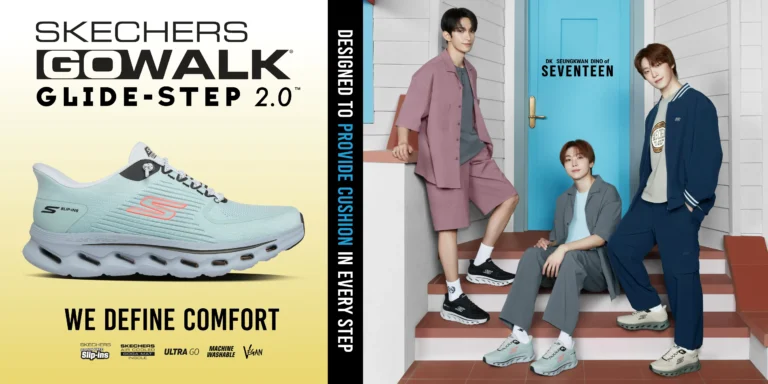 สบายมีสไตล์กว่าเดิม! SKECHERS GOWALK GLIDE-STEP 2.0™ นิยามใหม่ของรองเท้าเดินยุคใหม่