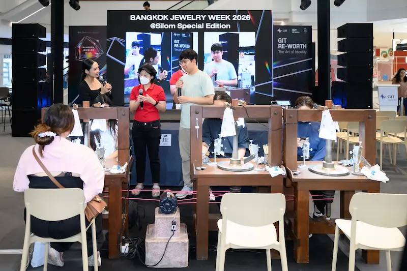 GIT ปิดฉากงาน “BANGKOK JEWELRY WEEK 2026 @Silom Special Edition” ชูพลังสร้างสรรค์อัญมณีและเครื่องประดับไทย ต่อยอดอัตลักษณ์สู่โอกาสทางการตลาด